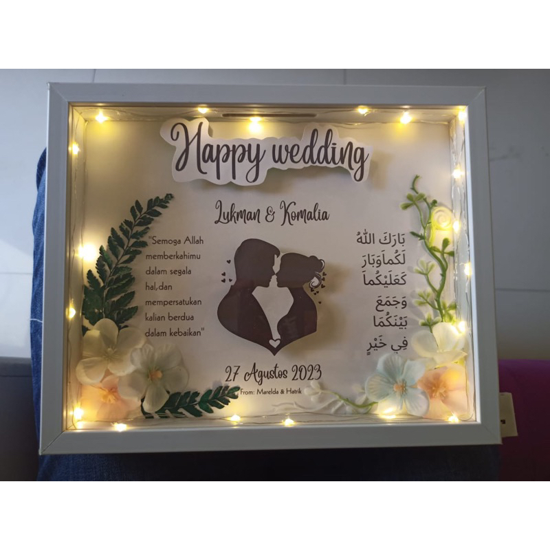 Pop up frame, Frame 3D, Kado ultah, kado wedding,