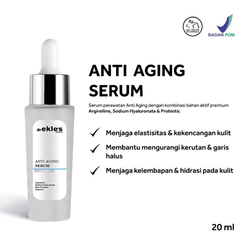 SERUM ANTI AGING dr EKLES SKINCARE by dr Ekles