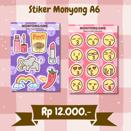 

Stiker Set Monyong