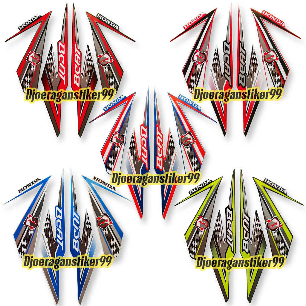 stiker striping honda beat fi 2018, striping lis beat fi 2018, stiker beat 2018