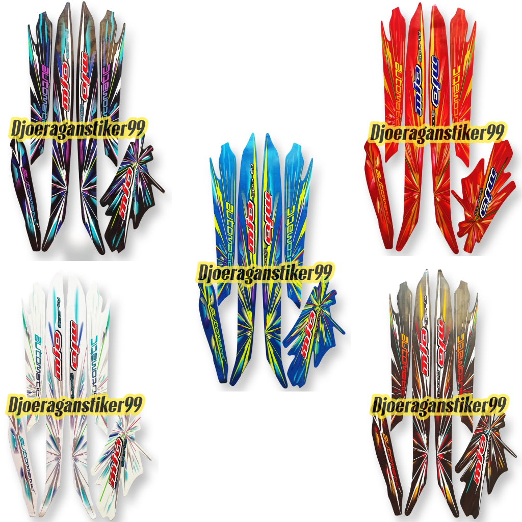 stiker striping yamaha mio 2008, striping lis mio 2008, stiker mio sporty automatic 2008