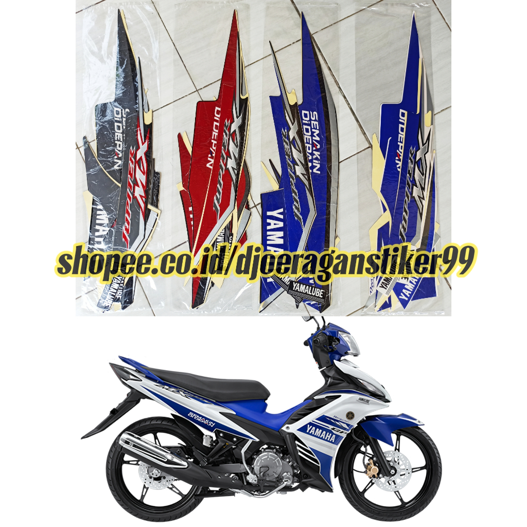stiker striping yamaha jupiter mx gp 2013, striping lis jupiter mx gp 2013, stiker mx gp 2013