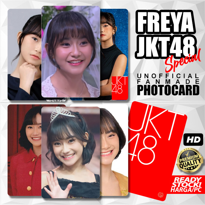 Photocard FREYA JKT48 Unofficial Photo Card Kartu