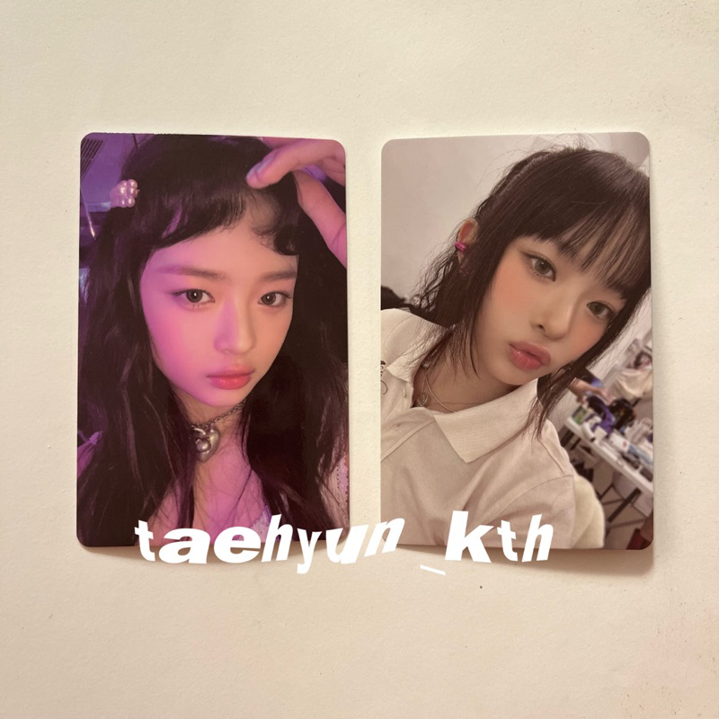 NewJeans Hanni Get Up Weverse Album C Set Photocard PC