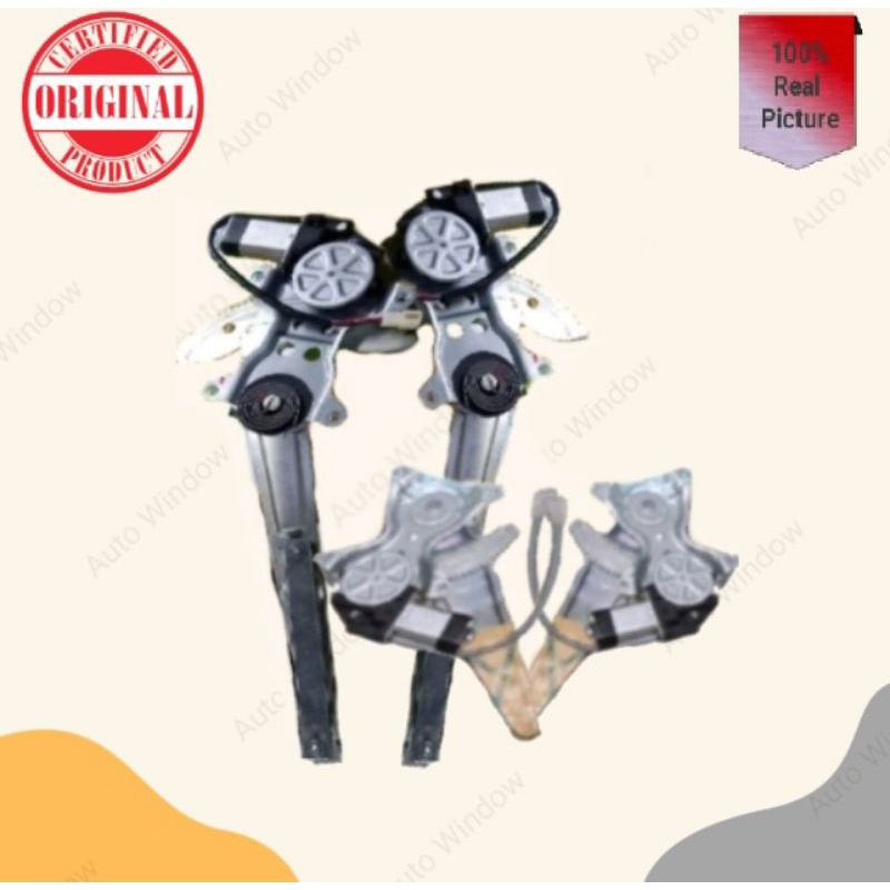 1 set Regulator motor power window Kijang Kapsul LGX LSX 4 pintu
