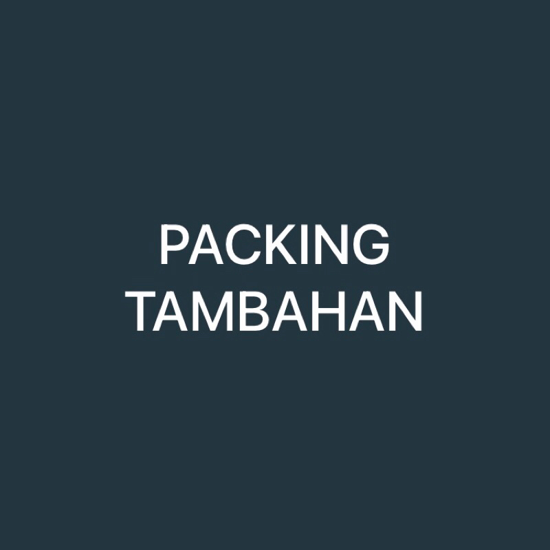 

Bubble Wrap tambahan
