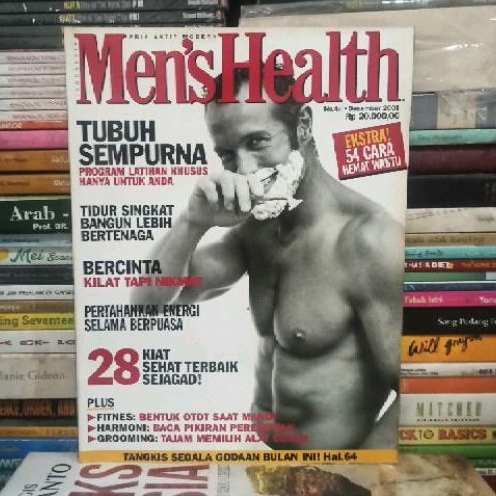 Majalah Original Men's Health No. 4/I Desember 2001 Bekas