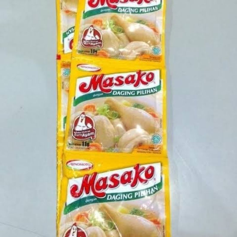 

MASAKO RASA AYAM dan SAPI ecer 8.5g