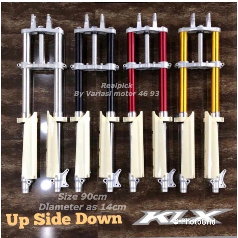 Shock usd depan klx trail shock usd trail klx 150