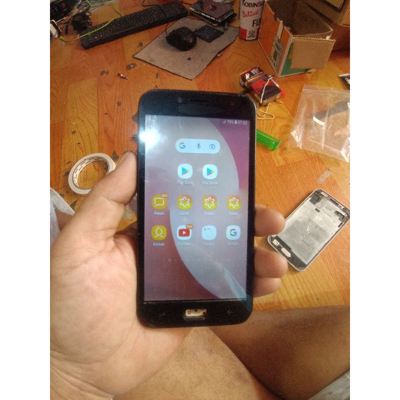 mesin samsung j2 pro normal