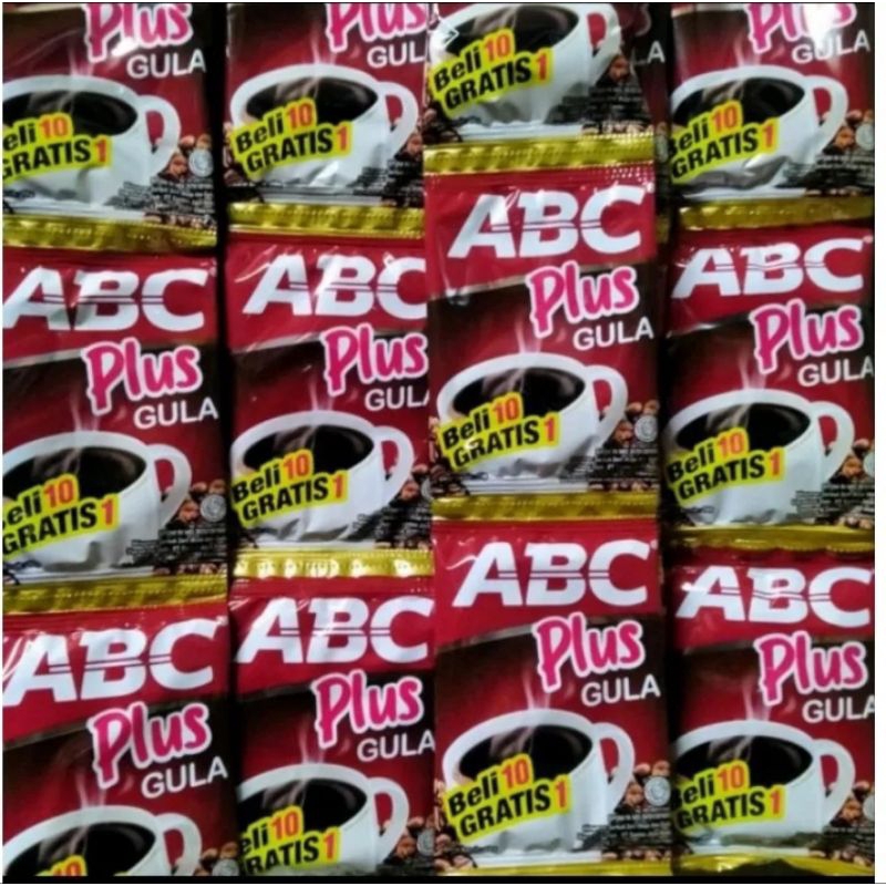 

KOPI ABC PLUS GULA RENTENG sachet bubuk kemasan