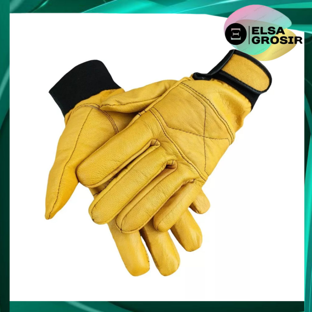 Sarung Tangan Kulit Tebal / Las
