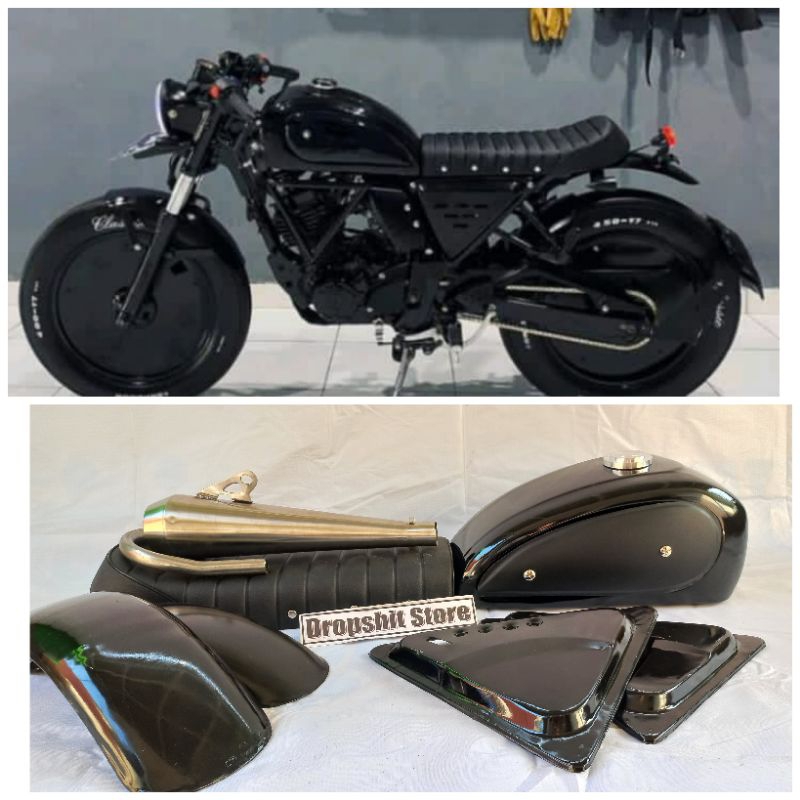 Paket Scrambler Paket custom Paket japstyle scrambler bobber