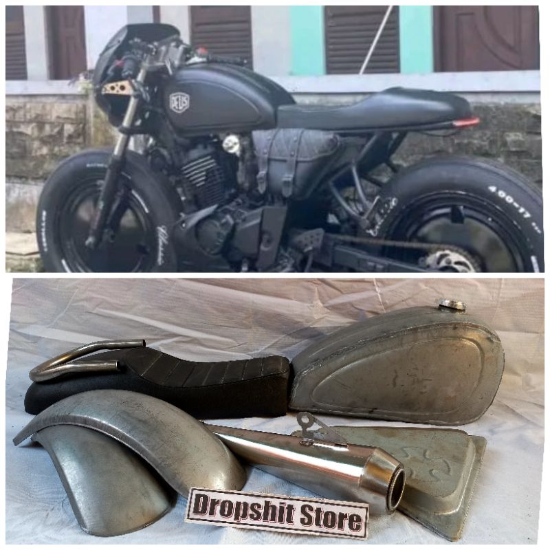 Paket tangki japstyle megapro thunder scorpio tiger byson thunder