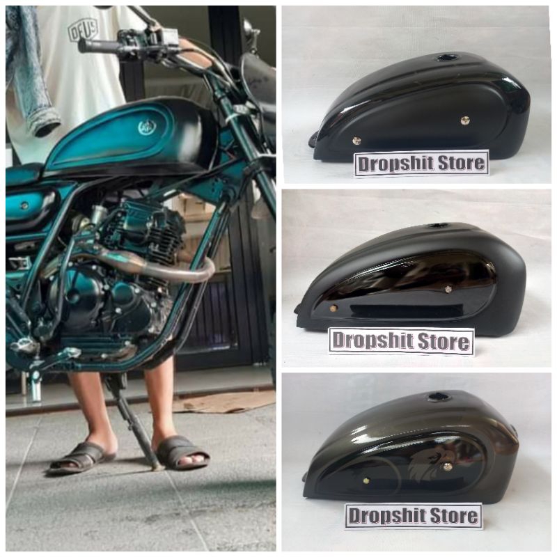 Tangki Scrambler japstyle Tangki Japstyle scrambler custom HARGA PROMOSI