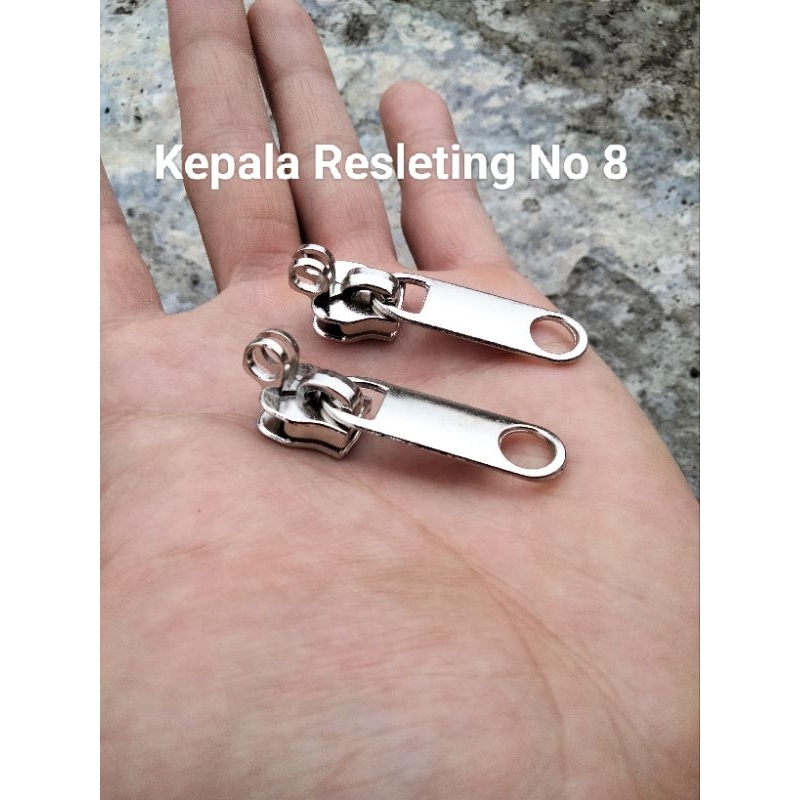 Kepala Resleting No 8 Kepala Zipper No 8  Kepala Resleting Tas Koper Kepala Resleting