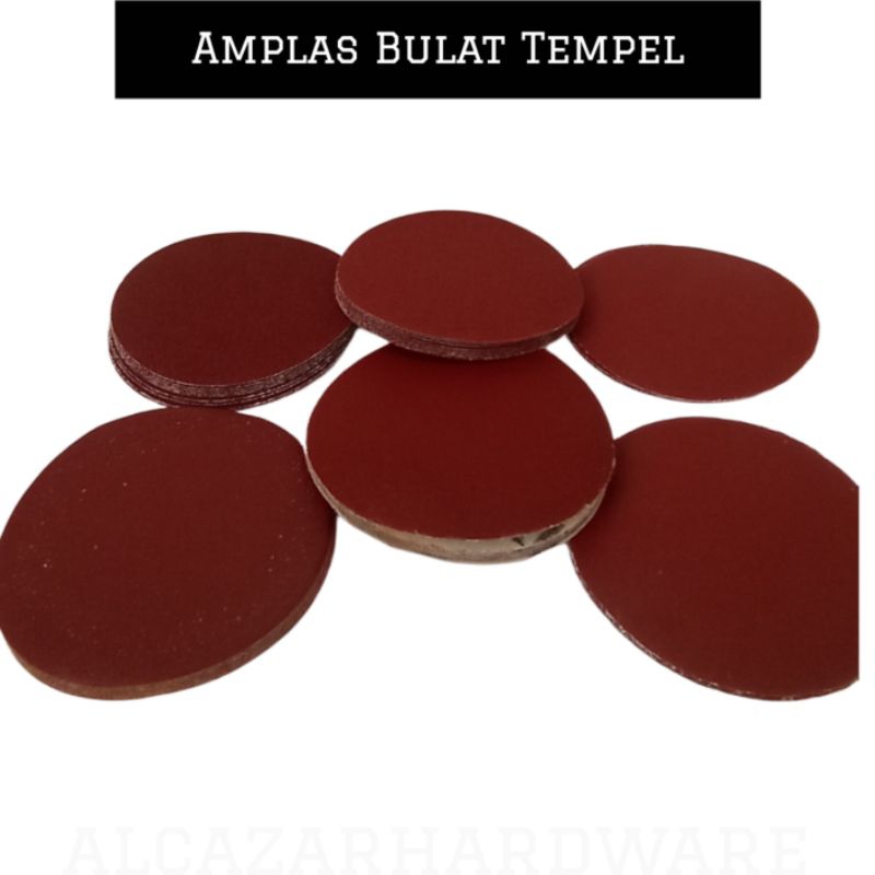 (10 pcs) Amplas Bulat Halus Hingga Kasar 80-180 mofuji