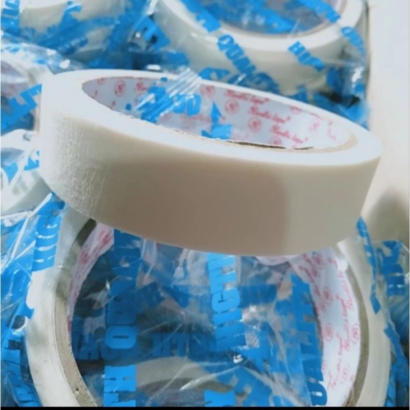 

Lakban Kertas / Masking Tape / Isolasi Kertas 1 Inchi x 15 yard
