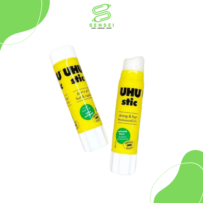 

1 Pcs Lem Kertas UHU 8 gram Glue Stick Lem Batang