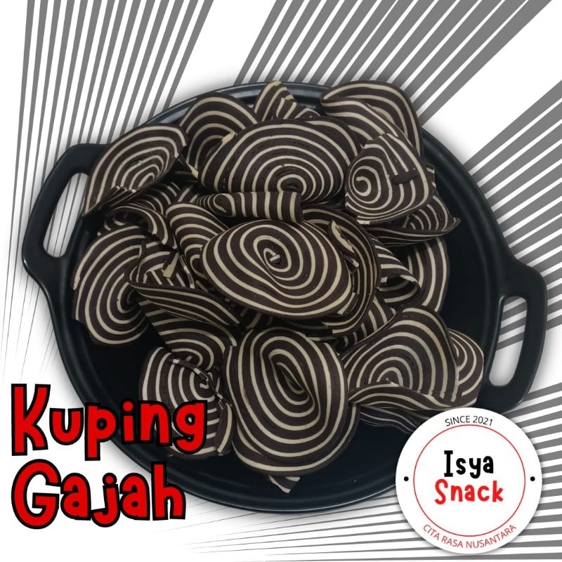 

Isya Snack - Kue Kuping Gajah Enak isi 250gram