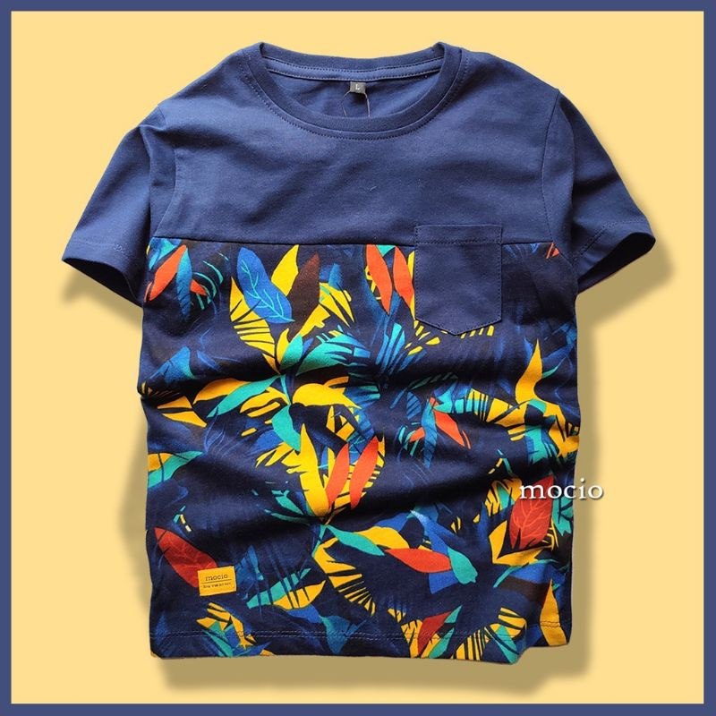 kaos kombinasi motif/ kaos polos/ kaos kombinasi/ kaos jumbo