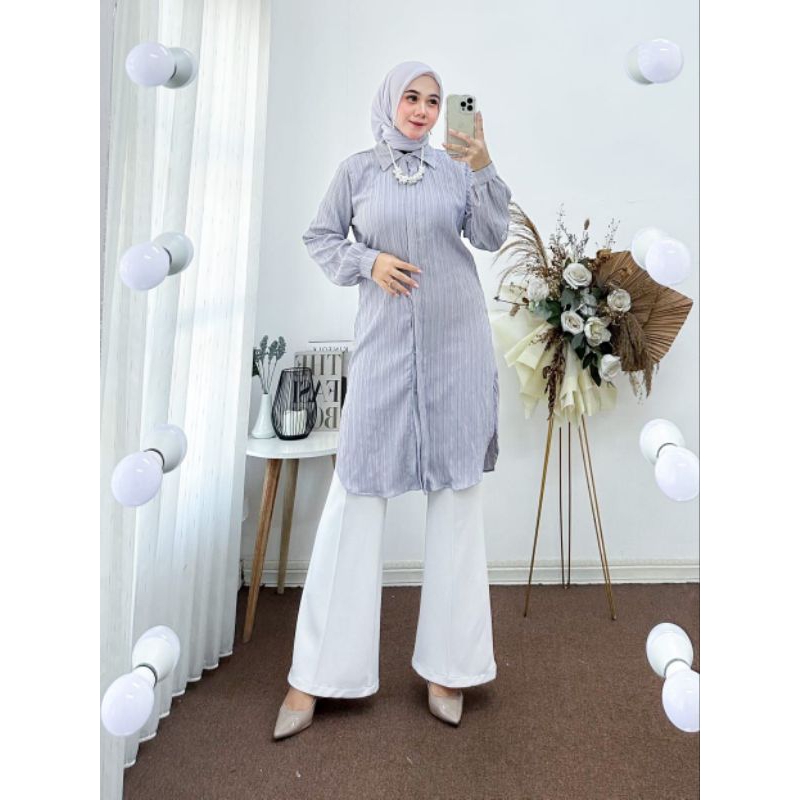 Tunik Dewasa Bahan Lady Crush Atasan Wanita LD 110