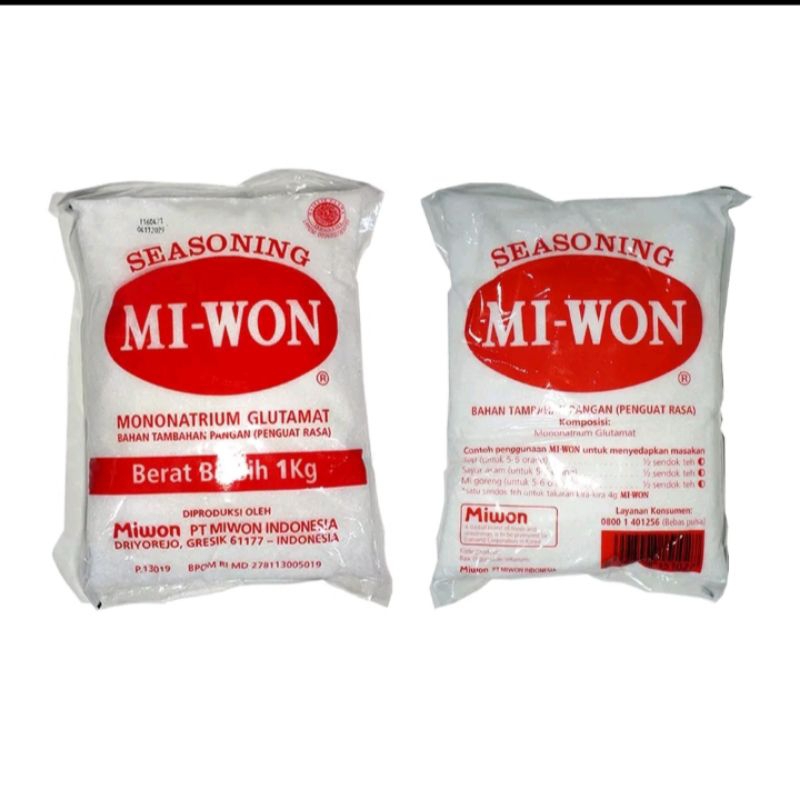 

Penyedap MSG Miwon 1 kg