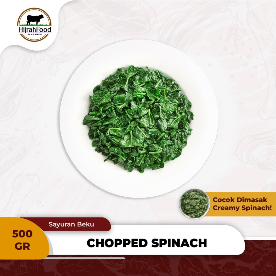 

Daun Bayam Beku Frozen Chopped Spinach Original 500gr