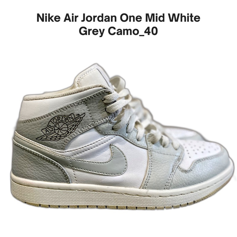 Nike Air Jordan One Mid White Grey Camo_40