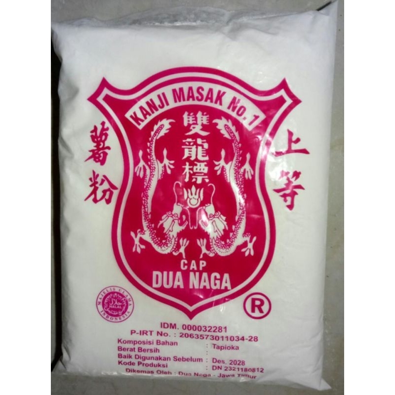 tepung kanji cap dua naga 200gr