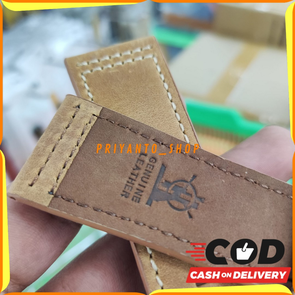 STRAP TALI JAM TANGAN SEVEN FRIDAY KULIT BLUDU 28MM TANPA BUCKLE