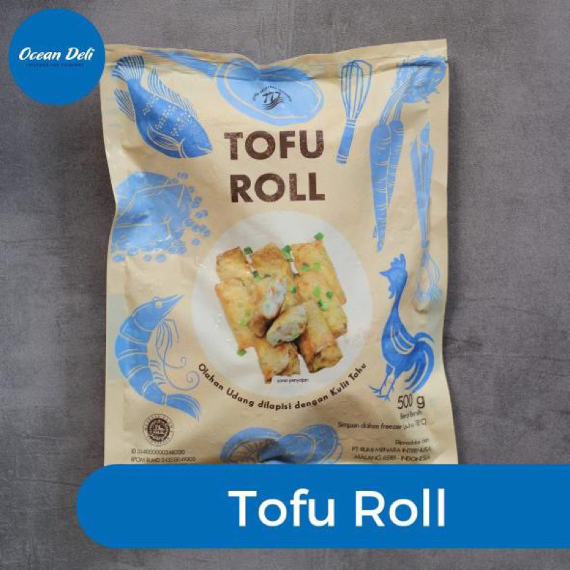 

Tofu roll 777 / dimsum ayam udang 500 gr