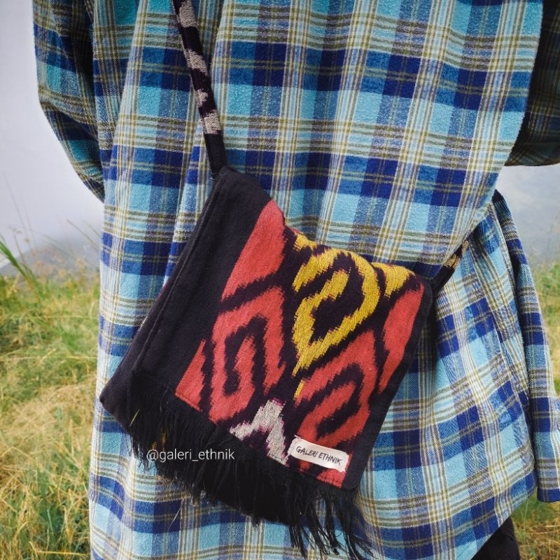 TAS TENUN SLEMPANG | TAS TENUN KECIL | TAS TENUN LOMBOK