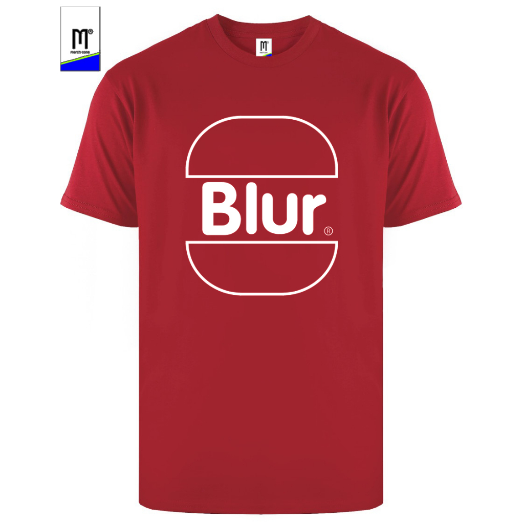Kaos Band Musik Built Up Blur McNuffin And Chips