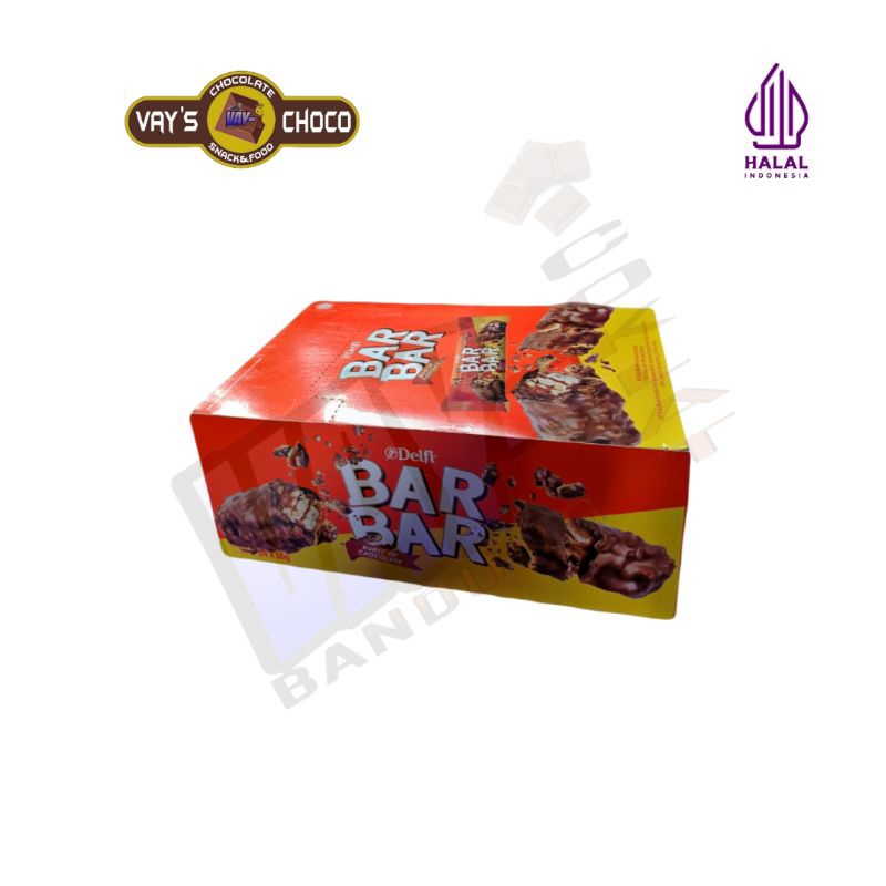 

DELFI BAR-BAR COKELAT 18GR BOK/ISI 24PCS