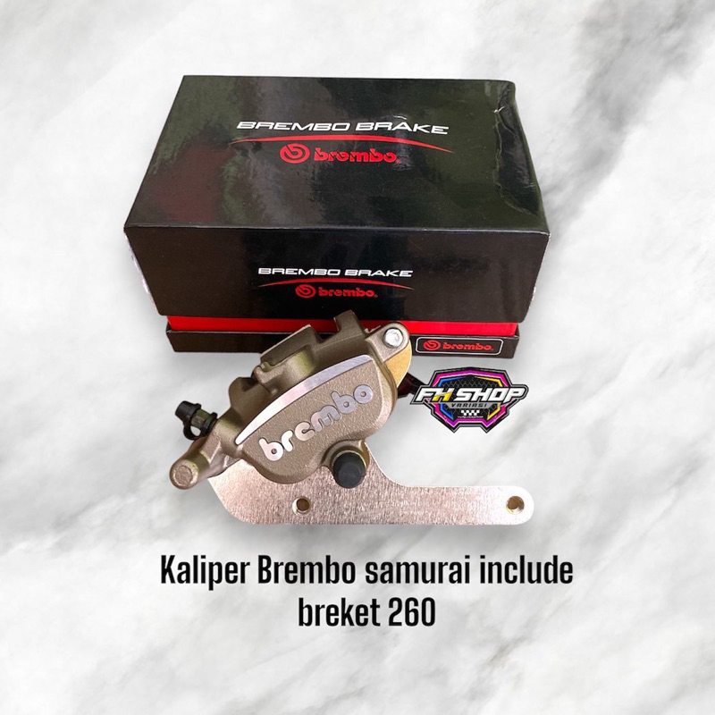 Kaliper Brembo Samurai / Kepala babi untuk beat,Vario, scopy