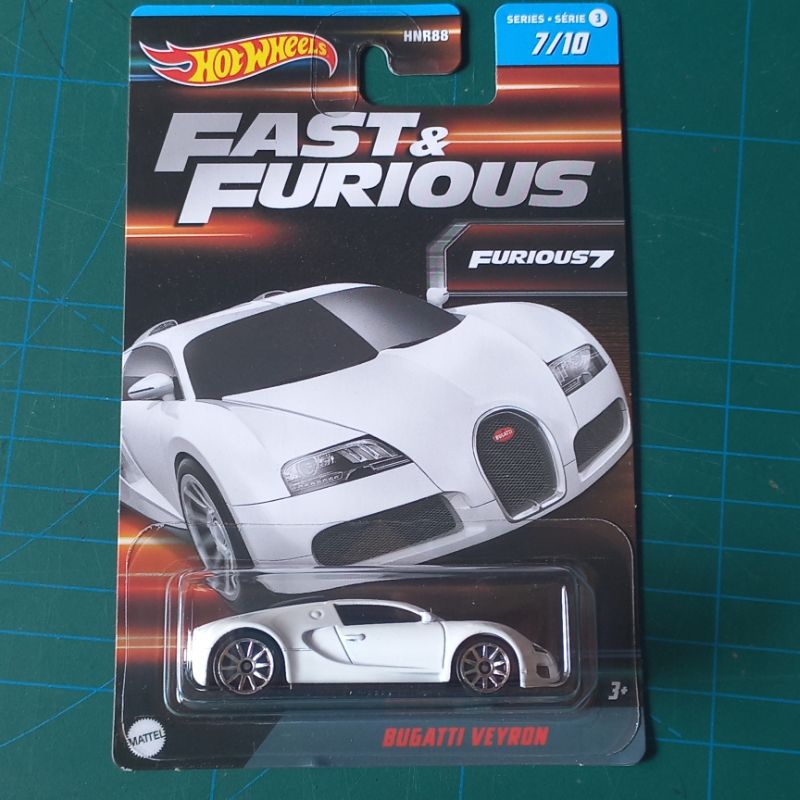 Hot Wheels Fast & Furious Series 3 Bugati Veyron