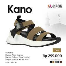 [ORIGINAL] NIBRAS KANO SANDAL WANITA ANTI SLIP NBRS FOOTWEAR CASUAL