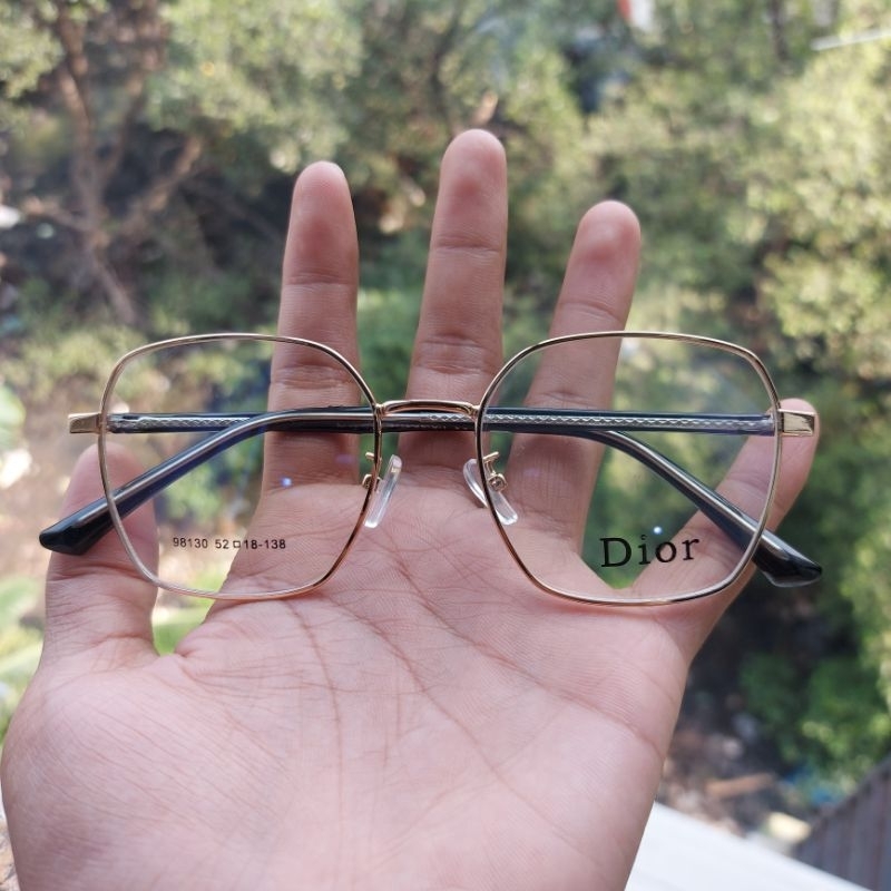 Frame Kacamata Wanita Kode 98130 Kacamata Wanita Lensa Photocromic Antiradiasi Blurey Minus/Clinder