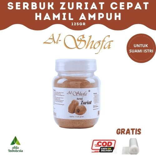 

Serbuk Zuriat Promil Asli/Bubuk Buah Zuriat Program Hamil Al Shofa 125gr