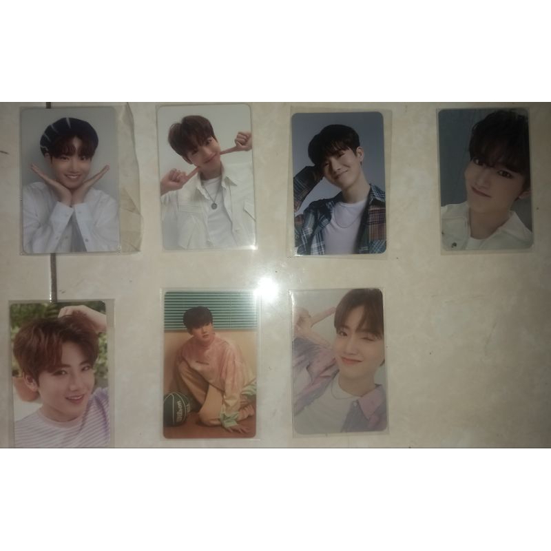 Wts Photocard (pc) haruto snowman, doyoung baret, asahi mysterious class, yoshi bibir, junkyu baret,