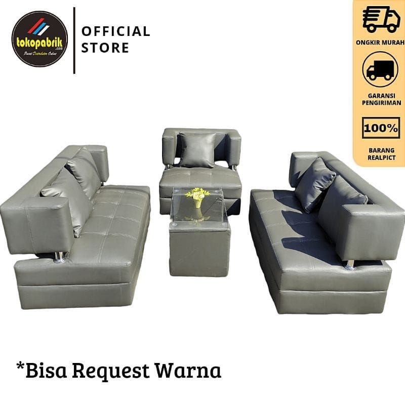 Sofa Tamu Jasmine 221 kotak oval sofa ruang tamu minimalis sofa tamu 221 modern sofa Termurah Terlar