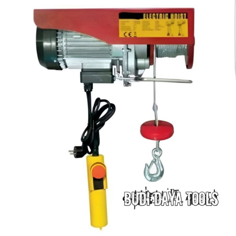 Electric Hoist PA800 Weka Katrol Listrik 800 Kg Sling 12 Meter