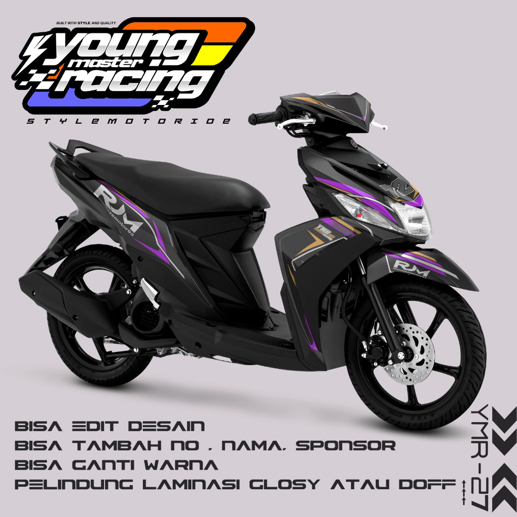 Decal Sticker Full Body Mio J - Stiker Full Body Mio J.