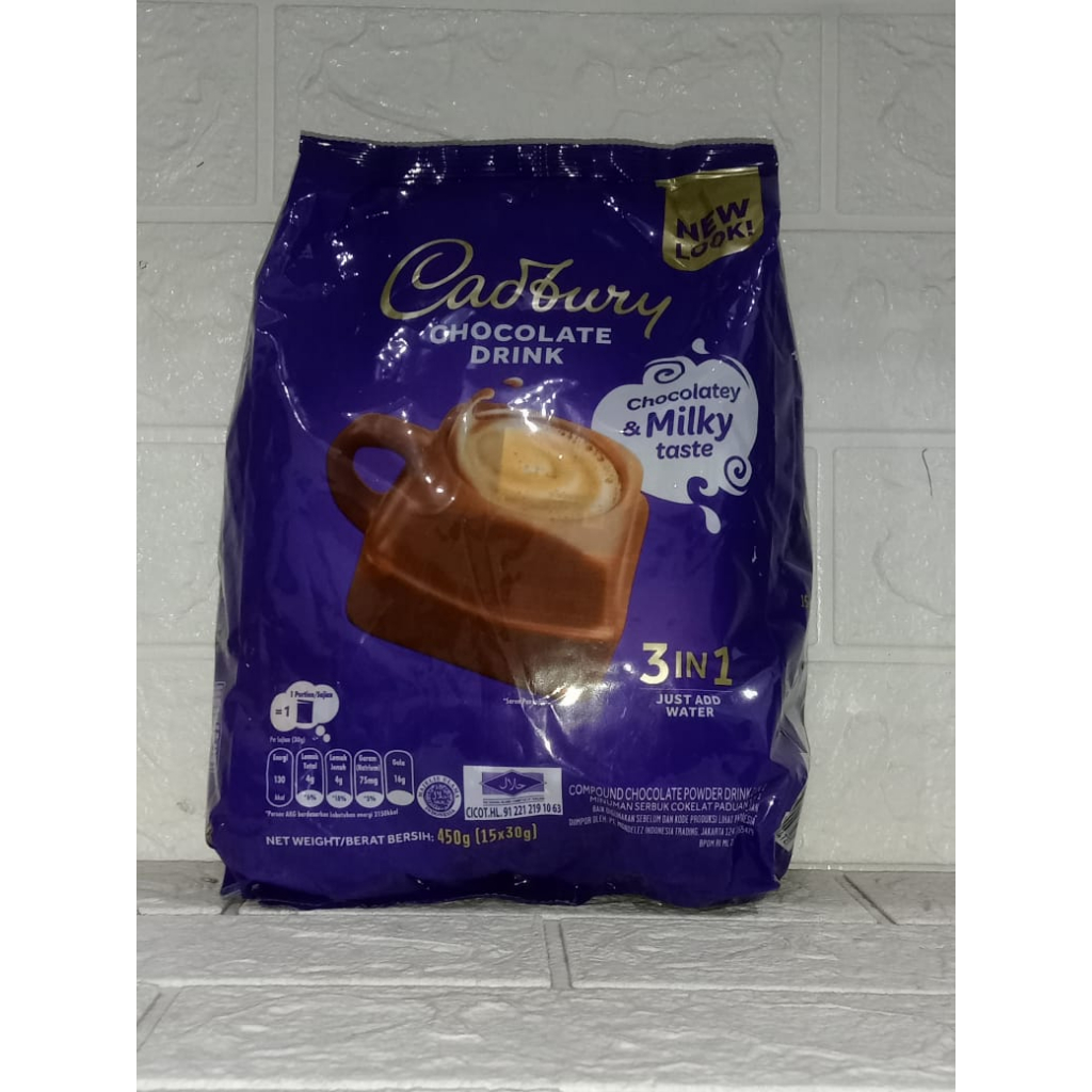 

Cadbury hot CHOCOLATE drink 3in1 exp 05/2024