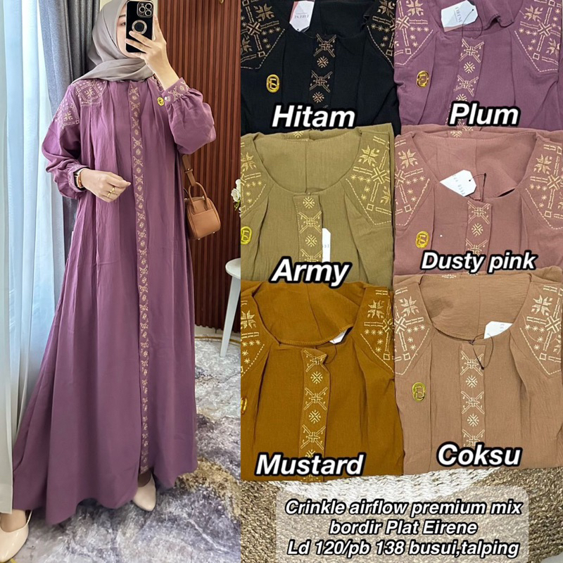 Gamis Eirene Bordir 1086