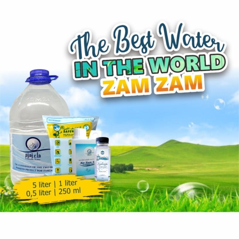 

Air Zam zam Original 5 liter /Jaminan Asli/The best wather in the world
