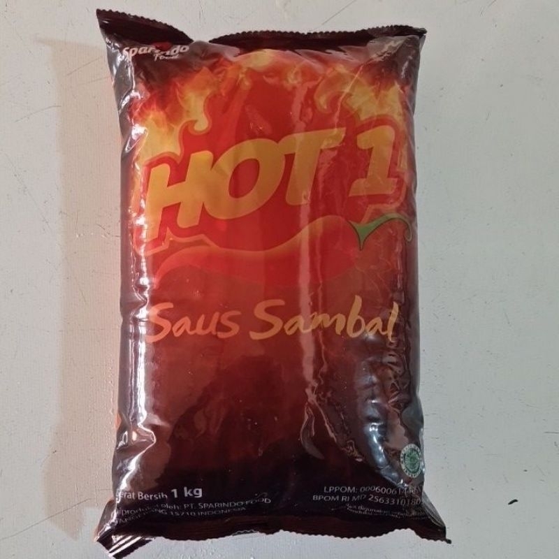 

Hot 1 Saus Sambal Refill 1kg