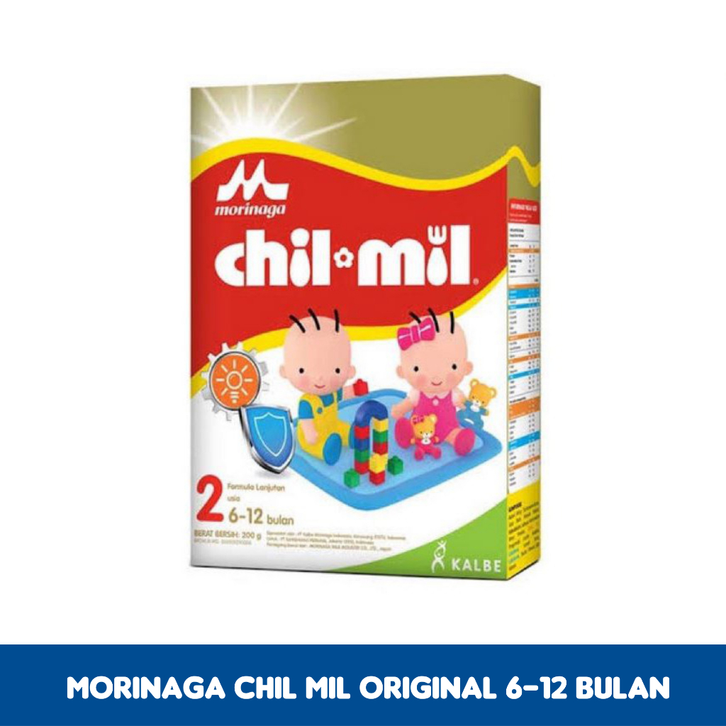 

Morinaga Chil Mil Original 6-12 Bulan 200 Gram