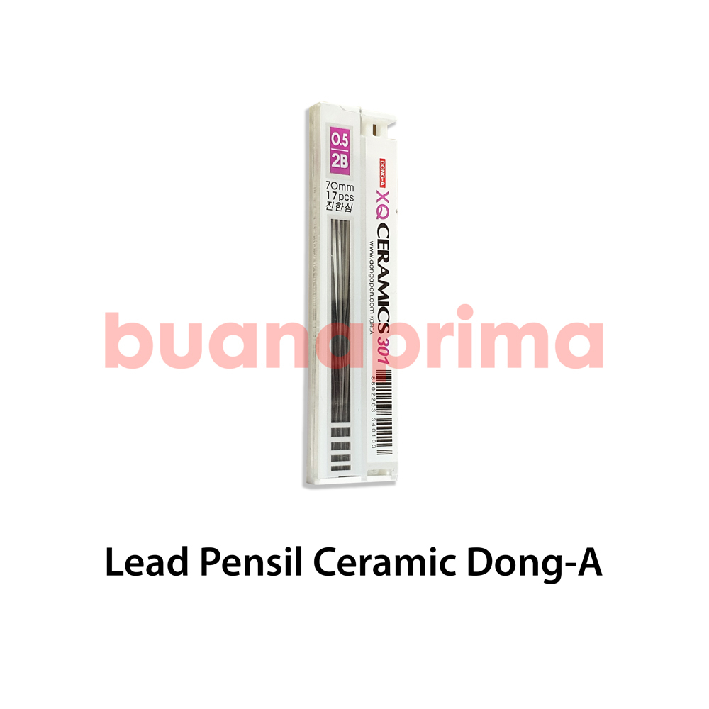 

Lead Pensil Ceramic 2B 0.5 Putih Isi Refill Anak Sim Pensil Putih Dong-A